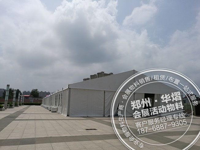 河南卫视大象集市社旗站20米篷房租赁